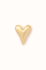 Golden Heart - Magnetic Brooch
